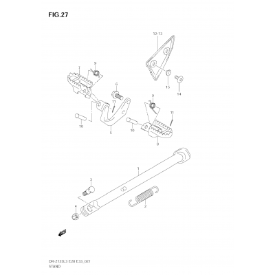 STAND (DR-Z125L3 E28)