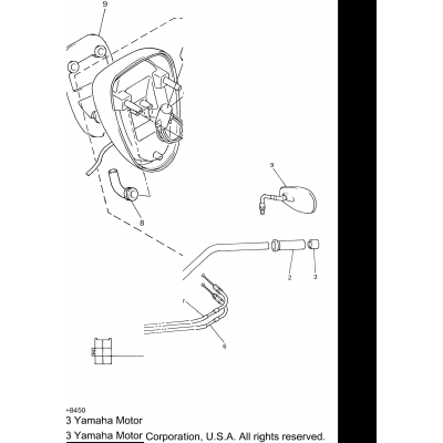 Steering Handle Cable