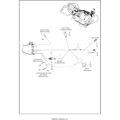 WIRING HARNESS, MAIN, ABS - FLTRXP (4 OF 9)