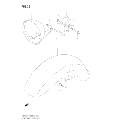 HEADLAMP HOUSING