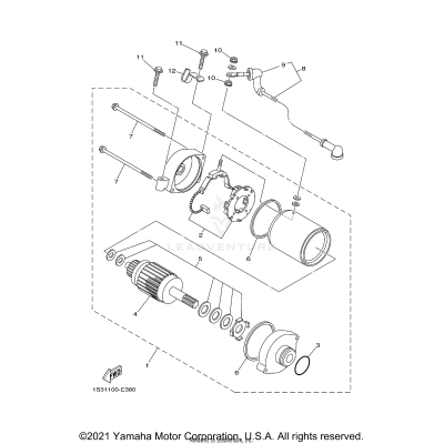 STARTING MOTOR