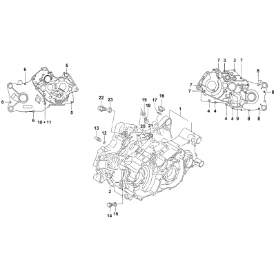 CRANKCASE ASSEMBLY