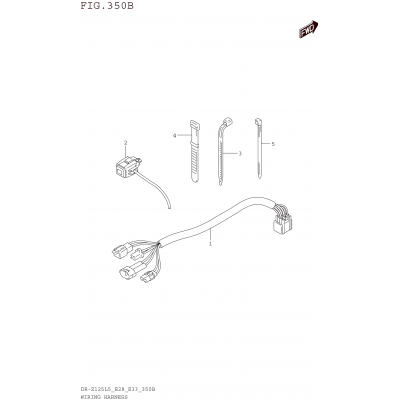 WIRING HARNESS (DR-Z125L5 E33)