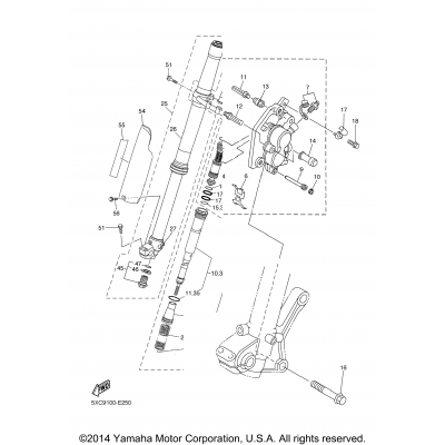 Front Brake Caliper