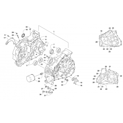 CRANKCASE ASSEMBLY