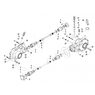 DRIVE TRAIN ASSEMBLY