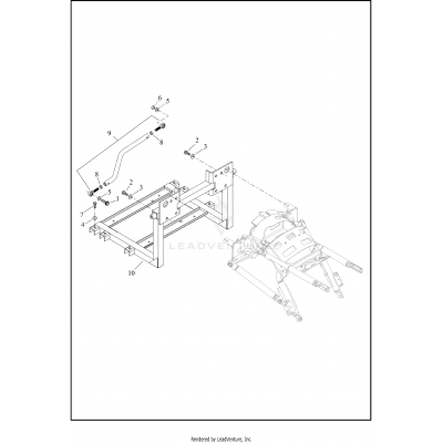 FRAME, REAR