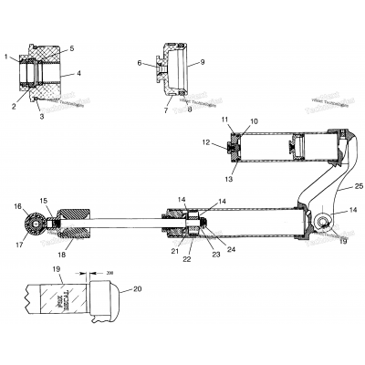 Fox Shock, Gas, Reservoir Sport 400L & Trail Blazer W97ba25c