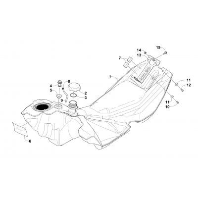 GAS TANK ASSEMBLY