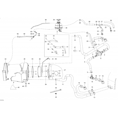 01- Cooling System - 600 E-TEC