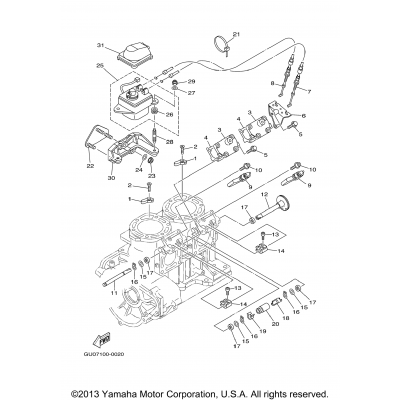 Cylinder Crankcase 2