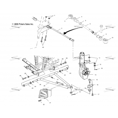 Aarm/Strut Mounting A01ck42aa