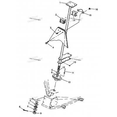 Steering Post Sport 400L