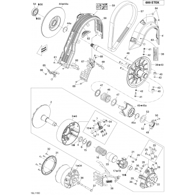 05- Pulley System 600HO ETEC