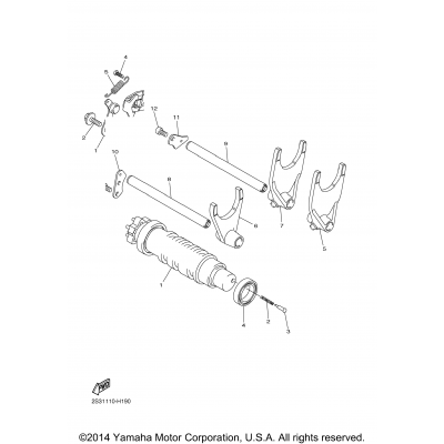 Shift Cam Fork