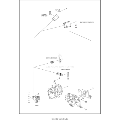WIRING HARNESS, MAIN, ABS (4 OF 4)
