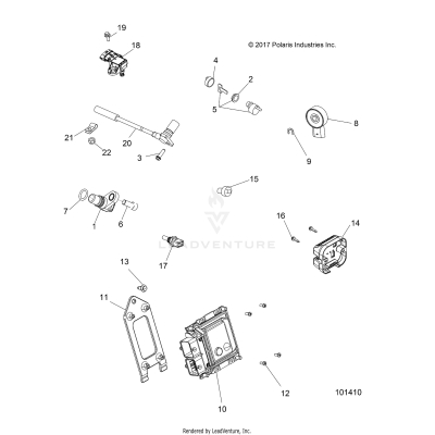ELECTRICAL, SWITCHES, SENSORS and ECM - A19SEF57D5 [101410]