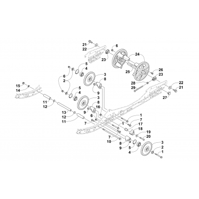 IDLER WHEEL ASSEMBLY