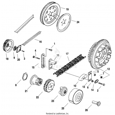 BELT, CHAIN AND SPROCKETS