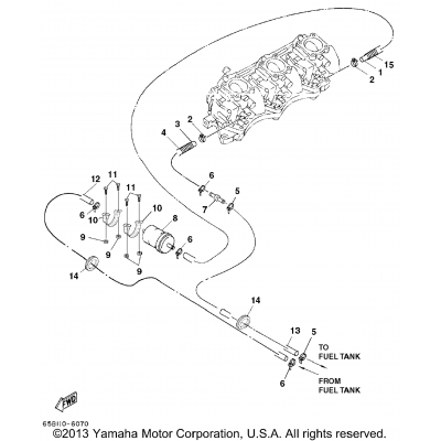 Fuel Starboard Engine