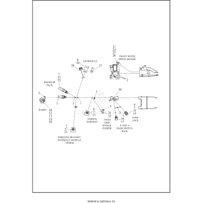 WIRING HARNESS, MAIN (2 OF 8)