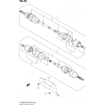 FRONT DRIVE SHAFT