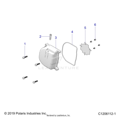 ENGINE, CYLINDER HEAD COVER - A25HBA07B5/B7 (C1206112-1)