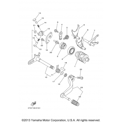 Shift Cam Fork