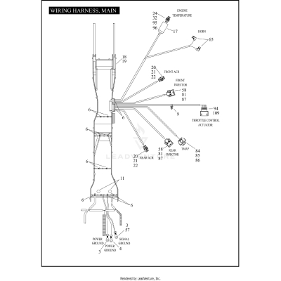 WIRING HARNESS, MAIN (2 OF 6)