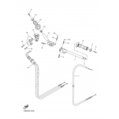 Steering Handle Cable