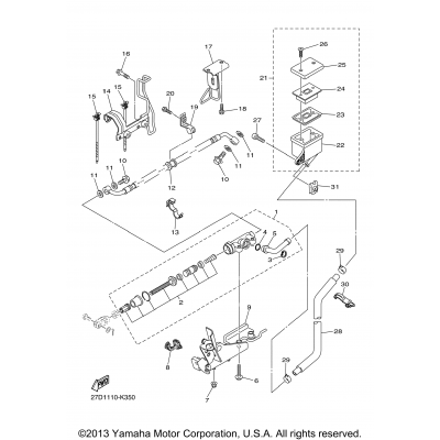 Rear Master Cylinder