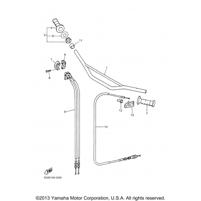 Steering Handle Cable