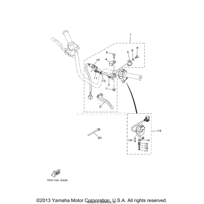 HANDLE SWITCH LEVER