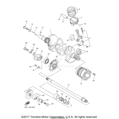 CRANKSHAFT PISTON