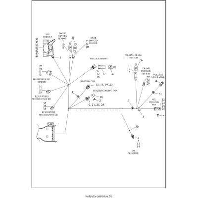 WIRING HARNESS, MAIN - FLRT (7 OF 9)