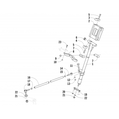 STEERING POST ASSEMBLY