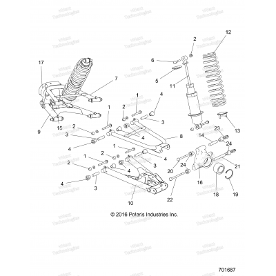 Suspension, Rear