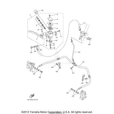 FRONT MASTER CYLINDER
