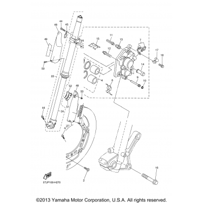 Front Brake Caliper