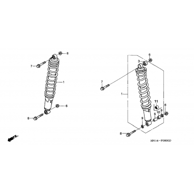 FRONT SHOCK ABSORBER