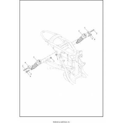 SHOCK ABSORBERS, REAR