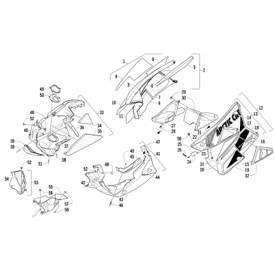 SKID PLATE AND SIDE PANEL ASSEMBLY