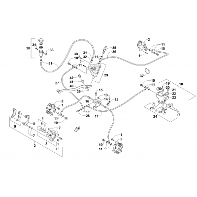 HYDRAULIC BRAKE ASSEMBLY