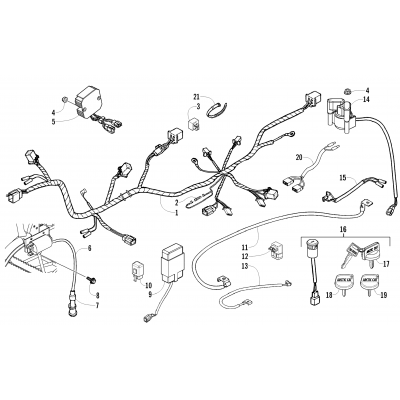 ELECTRICAL AND WIRING HARNESS ASSEMBLY