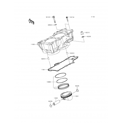 Cylinder/Piston(s)