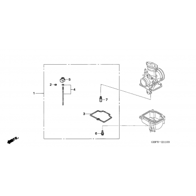 CARBURETOR OPTIONAL KIT ('05-'06)