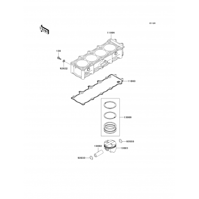 Cylinder/Piston(s)