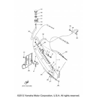 Rear Master Cylinder