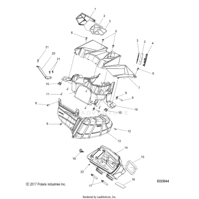 ENGINE, AIR INTAKE SYSTEM - S19EGK8PS ALL OPTIONS (600844)