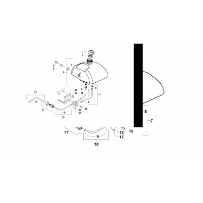 GAS TANK ASSEMBLY